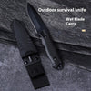 Stainless Steel Fixed Blade Outdoor Knife with Sheath
