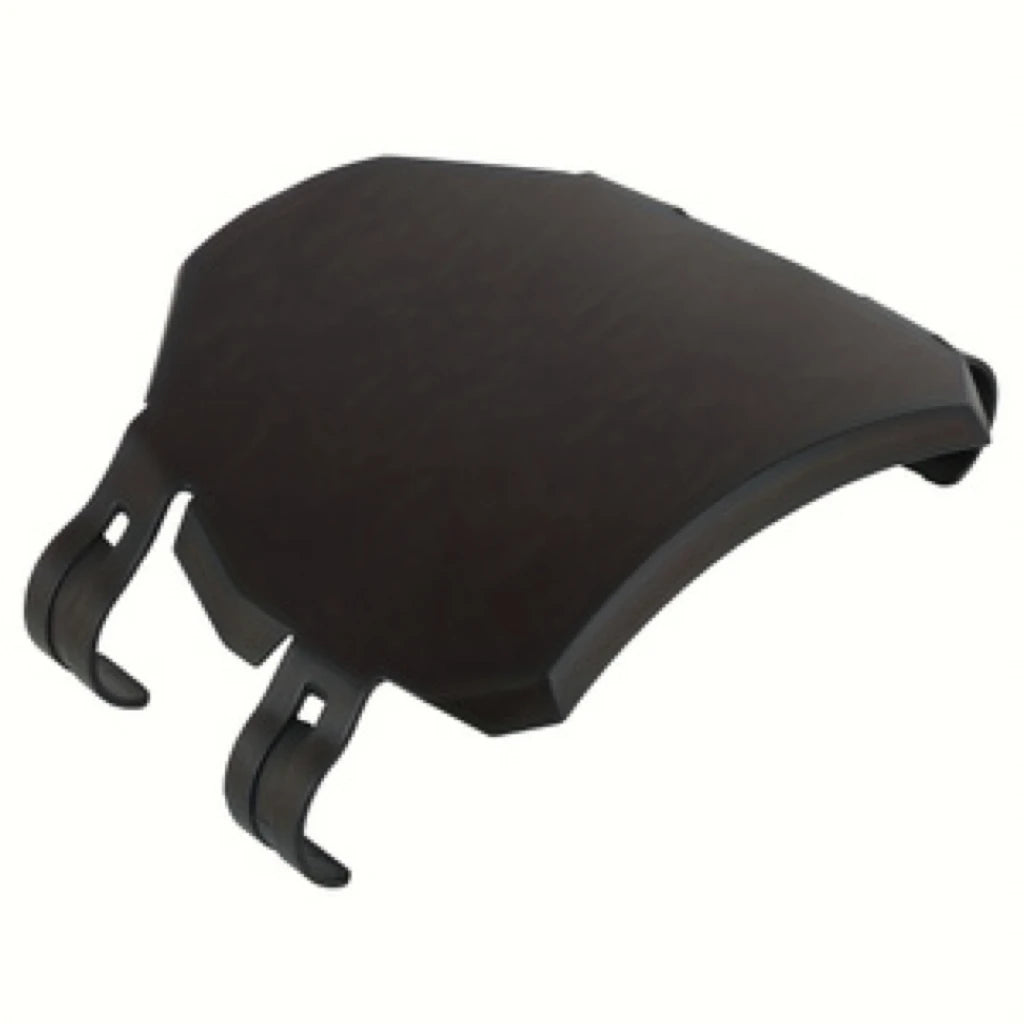 Cubierta universal negra para desviador de viento de motocicletas todoterreno