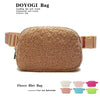 Cozy Fleece Crossbody Belt Bag