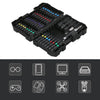 45-Piece Drill and Screwdriver Bit Set with Storage Case