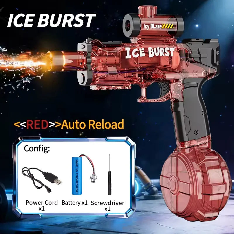 Electric Water Blaster with Auto-Fire Mode