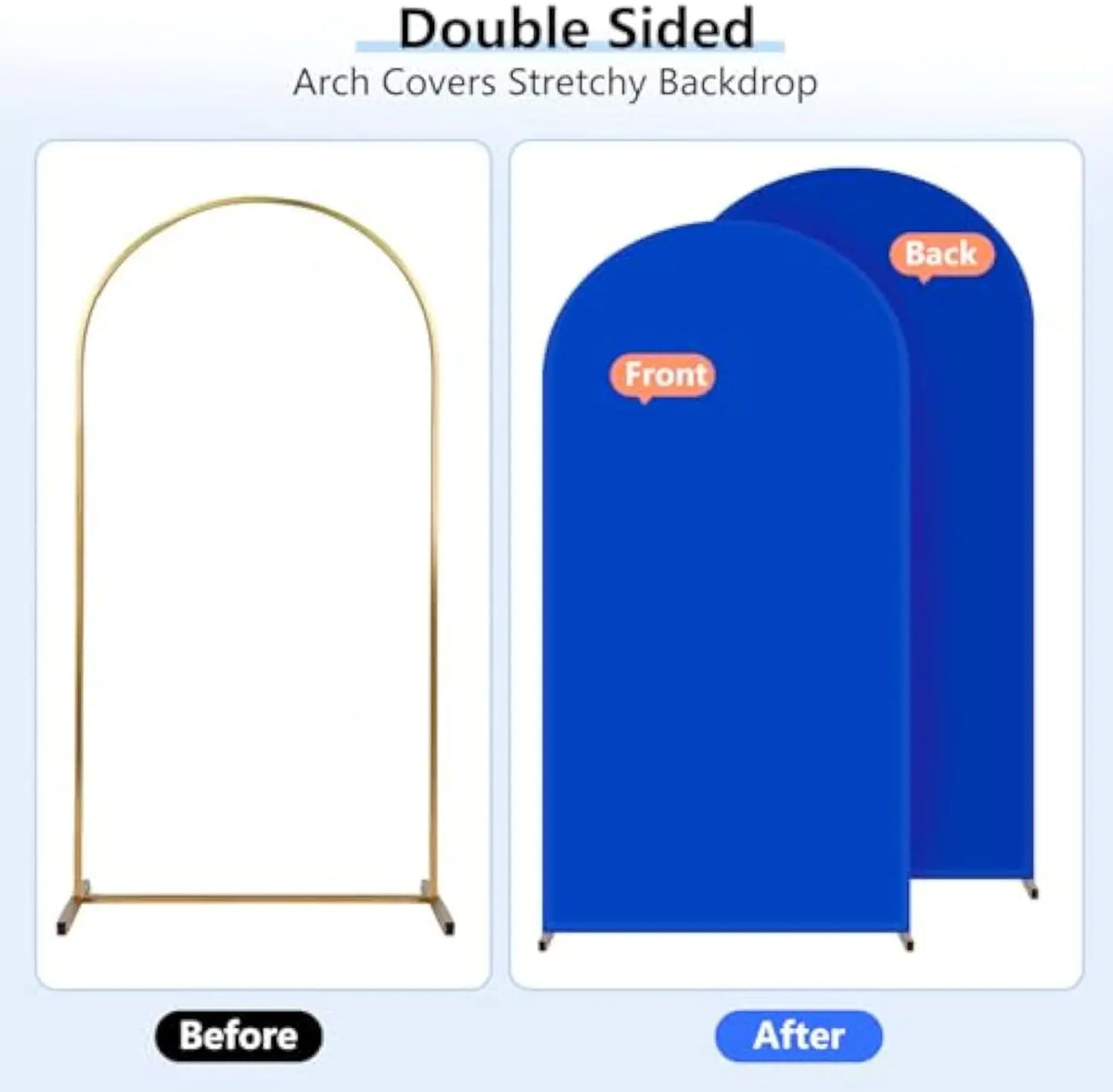 Stretchy Balloon Arch Cover for Wedding & Party Photo Backdrops