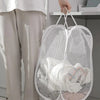 Pop-Up Mesh Laundry Hamper for Home and Travel