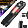 Lampe de poche tactique LED à double mode et affichage numérique