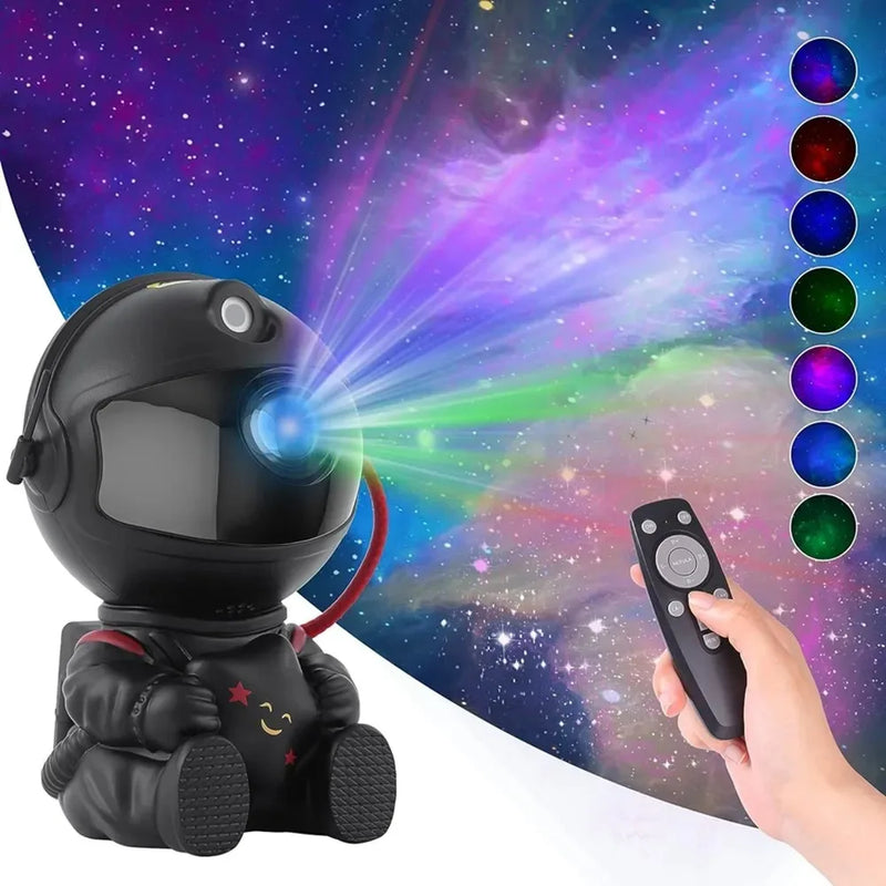 Astronaut Galaxy Star Projector Night Light