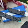 Premium S90V Steel Folding Knife with Carbon Fiber Handle
