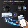 3-Channel 4K Dash Cam with Interior & Rear Cameras