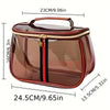 Transparent PVC Makeup Bag with Waterproof Design