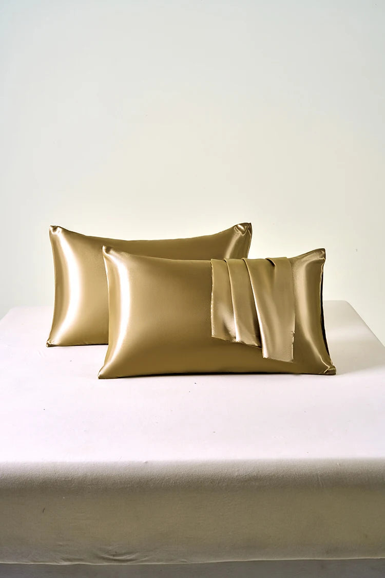 Satin Pillowcase Set of 2 – Silky Soft, Hair & Skin Friendly