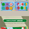 Montessori Busy Book for Toddlers – Reusable Sticker & Velcro Learning Activities