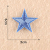 Embroidered Flower Iron-On Patches Set for Clothing & Accessories