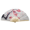 Traditional Bamboo Tai Chi Performance Fan with Protective Cover