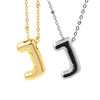 Personalized Initial Letter Pendant Necklace