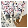 Butterfly Print Canvas Backpack for Women