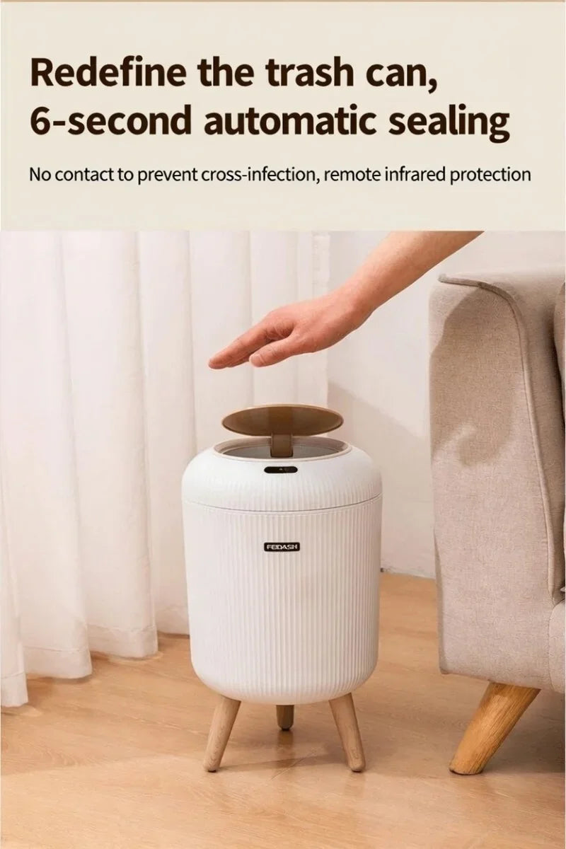 Smart Motion Sensor Trash Can