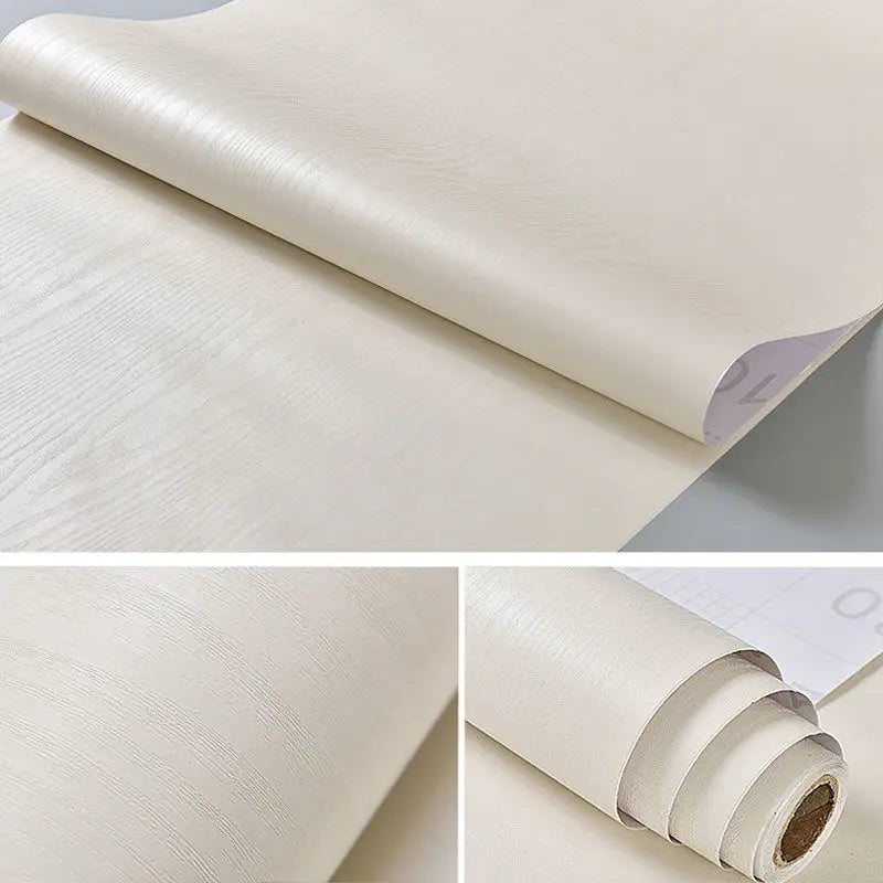 Self-Adhesive Wood Grain PVC Wall & Furniture Wrap