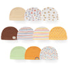 Soft Cotton Baby Hats for Newborns & Infants (0-6 Months)
