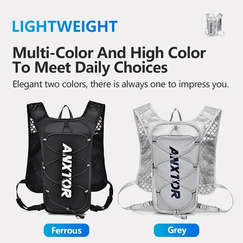 Ultralight 5L Hydration Running Backpack with Adjustable Fit