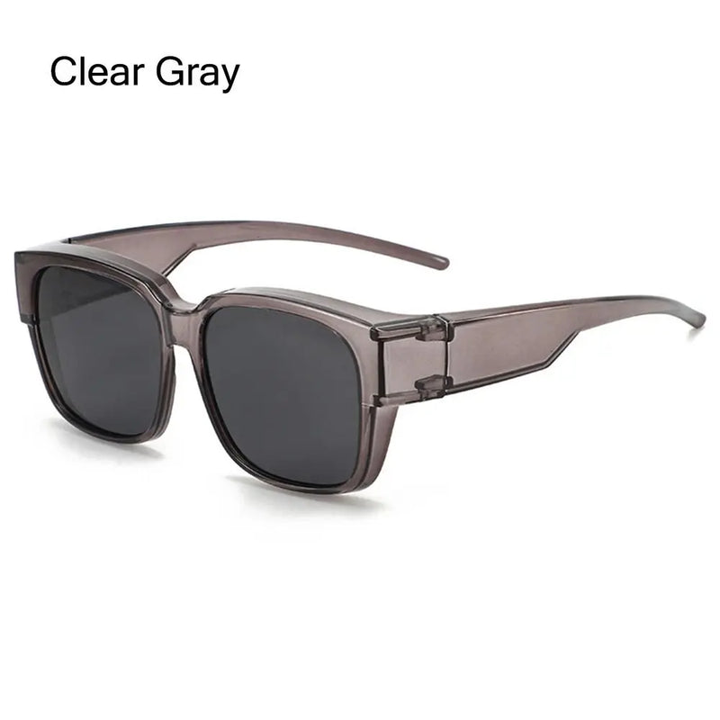 Oversized Polarized Fit-Over Sunglasses