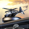 Solar-Powered Rotating Helicopter Car Air Freshener & Decorative Aromatherapy Diffuser