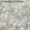 50g Colorful Glass Mix Beads for Jewelry Making