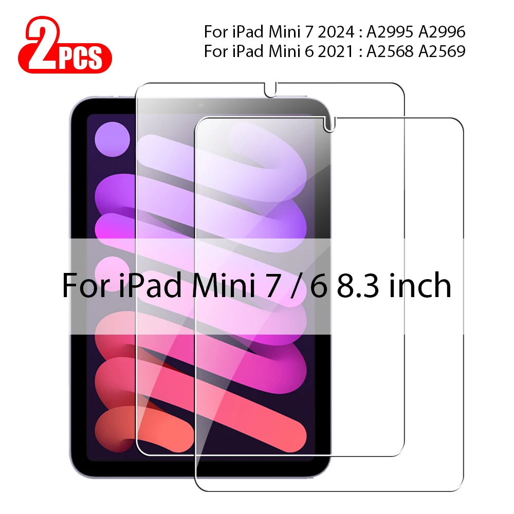 Premium Tempered Glass Screen Protector for iPad