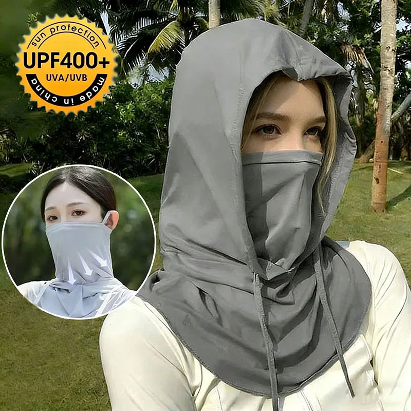 UV Protection Balaclava Face Mask with Neck Cover
