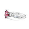 Lab-Created Moissanite Diamond Ring