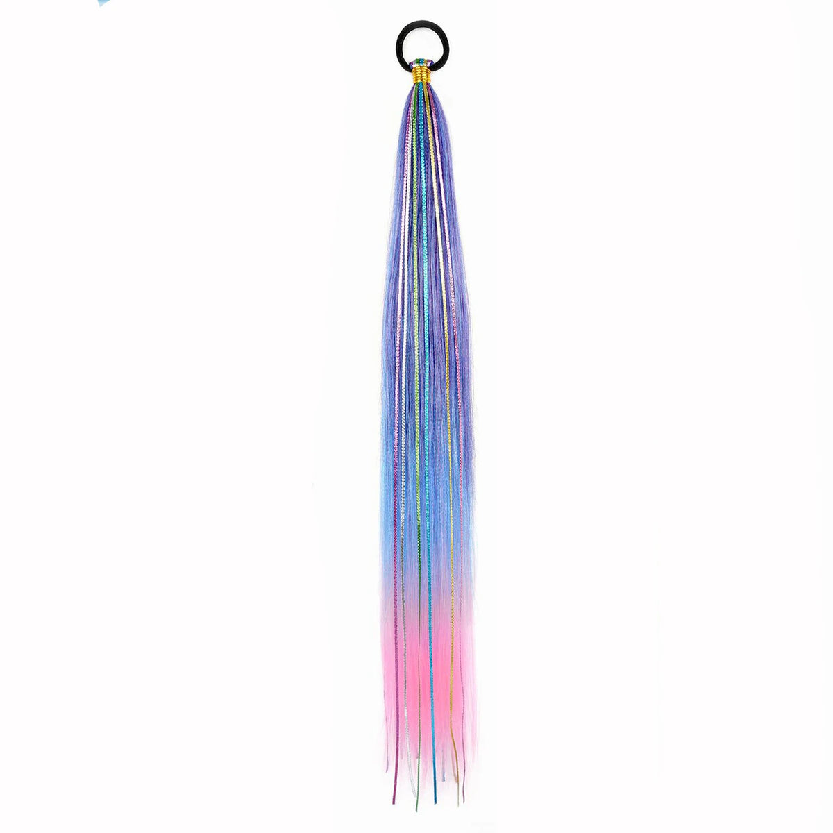 Long Straight Ombre Ponytail Extension