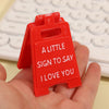 Mini Love Sign Desktop Decoration for Valentine's Day