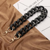 Acrylic Resin Chain Bag Strap for Purses and Crossbody Bags