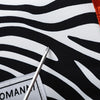 Animal Print Travel Duffle Bag with Shoe Compartment