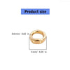 Double Hole Connector Rings for Jewelry Making