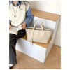 Soft PU Leather Tote Bag for Women – Spacious Everyday Carryall