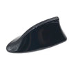 Black universal car shark fin antenna cover with FM/AM signal enhancement