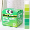 Pull-Out Sticky Notes Roll with Clear Transparent Finish