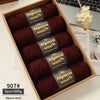 Chunky Alpaca Wool Knitting Yarn – 500g Multi-Color Set for Cozy Winter Projects