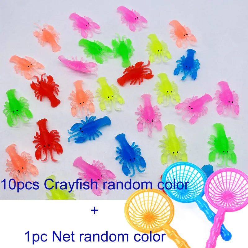 Adorable Kawaii Floating Goldfish Bath Toys - Set of 10