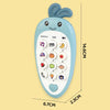Interactive Baby Phone Toy with Teether and Sounds