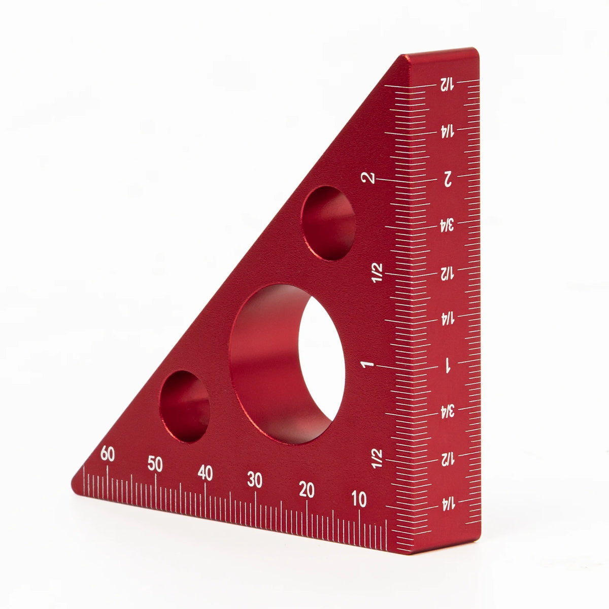 Aluminum Triangle Ruler with Dual Scales