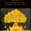 Golden Citrine Crystal Money Tree – Feng Shui Wealth Charm