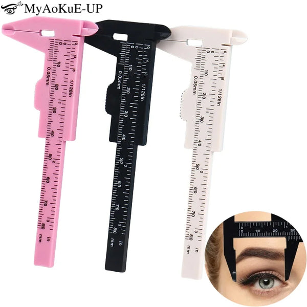 Eyebrow Measuring Caliper for Microblading & Permanent Makeup