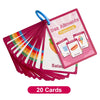 French Vocabulary Flashcards for Kids - Food, Animals, Fruits & Body Parts