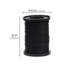 Black leather sewing awl set with replaceable needles, packaged on a spool.