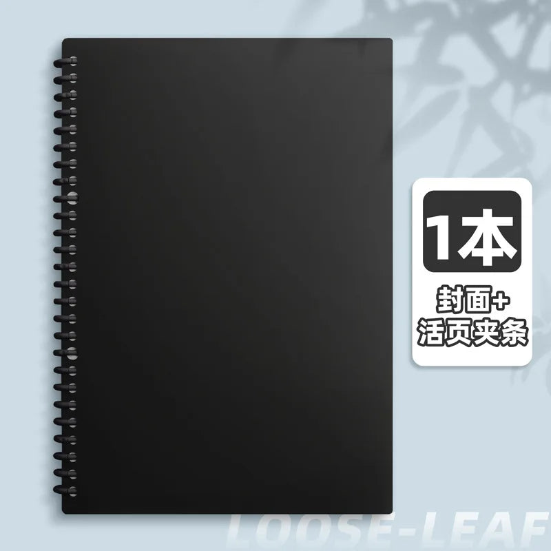 Macaron Detachable Spiral Notebook – 60 Sheets, A4/A5/B5