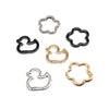 Star-Shaped Zinc Alloy Carabiner Clip for Bags and Belts