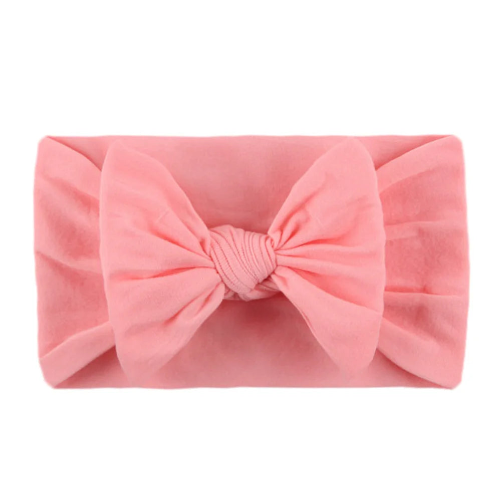 Soft Stretch Baby Bow Headbands