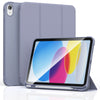 Slim PU Leather Smart Case for iPad 11th Gen (2025) & 10th Gen (2022) with Pencil Holder