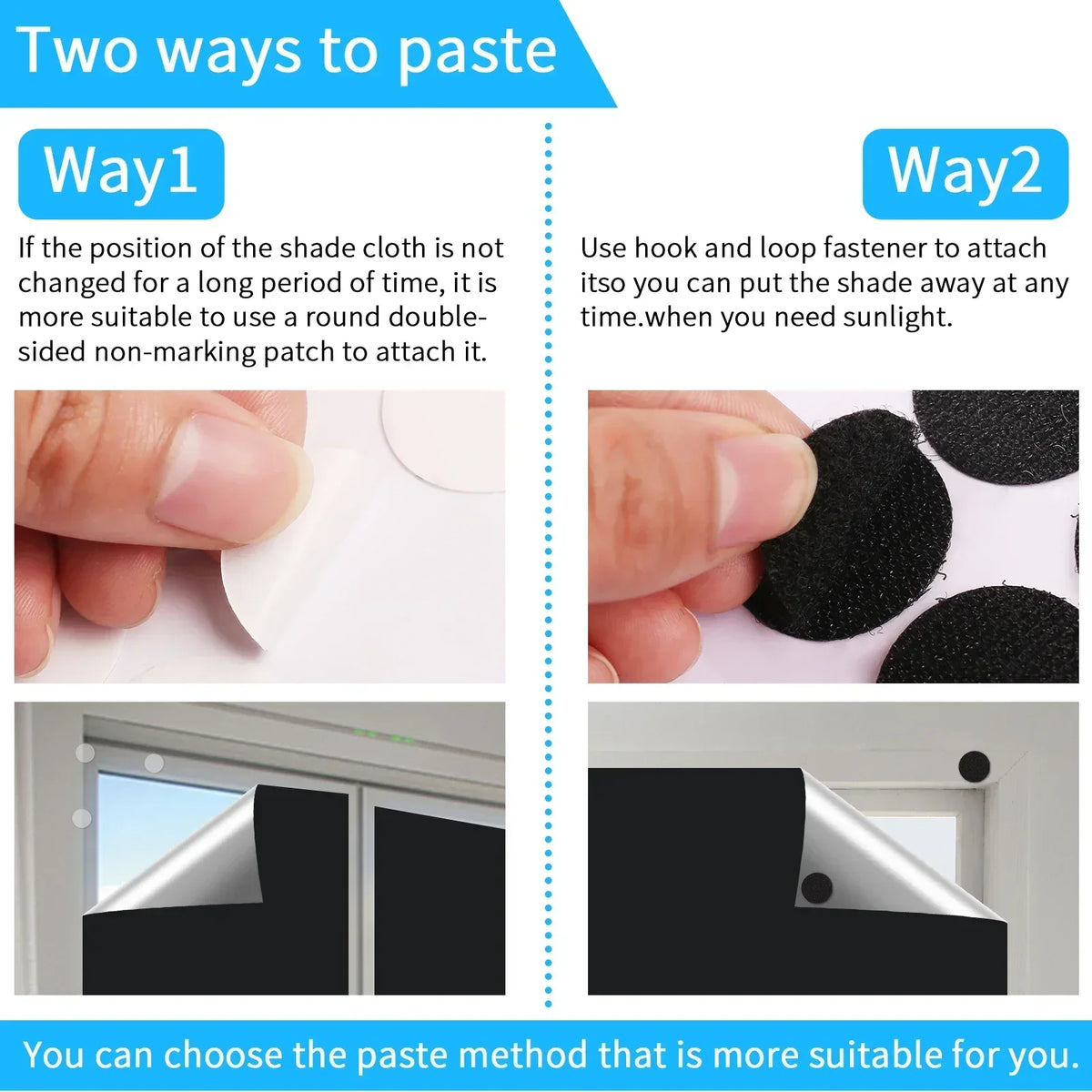 Portable Blackout Curtains with Easy-Cut Design for Any Window