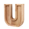 Wooden Alphabet Piggy Bank – Educational Coin Savings Box